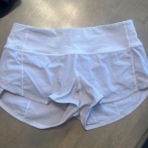 Lululemon white shorts